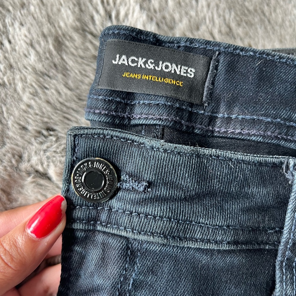 Jack & Jones Men's Dark Blue Skinny Jeans